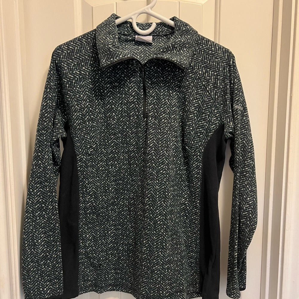 Columbia Women's Blue and Gray Ski Jacket